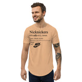The Definition of Nicknickers Men's Curved Hem T-Shirt for Nn22 Collection
