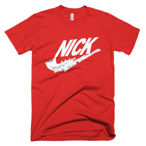 Red and White OG Logo" Unisexy T-shirt