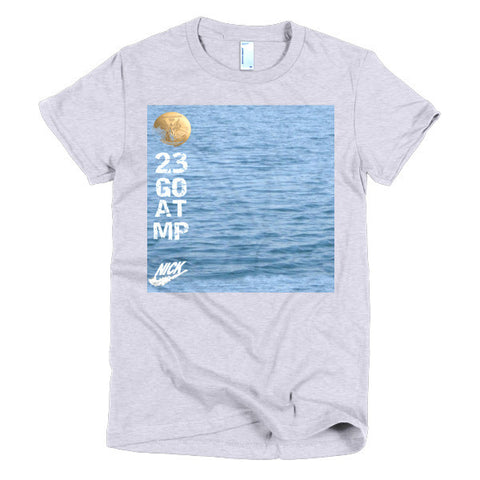 "Water GOAT" Short sleeve women's t-shirt