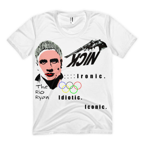 "The Rio Ryan" Exclusive Women's t-shirt. LIMITED EDITION