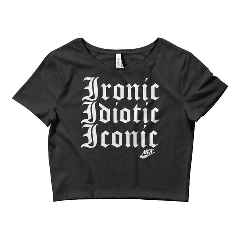 "Us" Exclusive Nicknickers Women’s Crop Tee