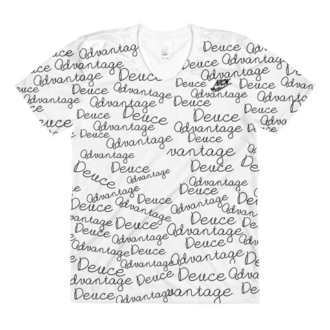 "Vantage" Exclusive Nicknickers, Deuce Advantage Collection, tight crew neck t-shirt