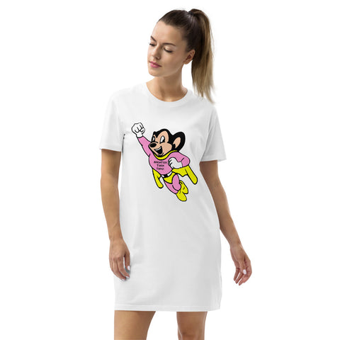 MIGHTIER THAN THOU Nicknickers Nn22 Collection Women's Organic cotton t-shirt dress