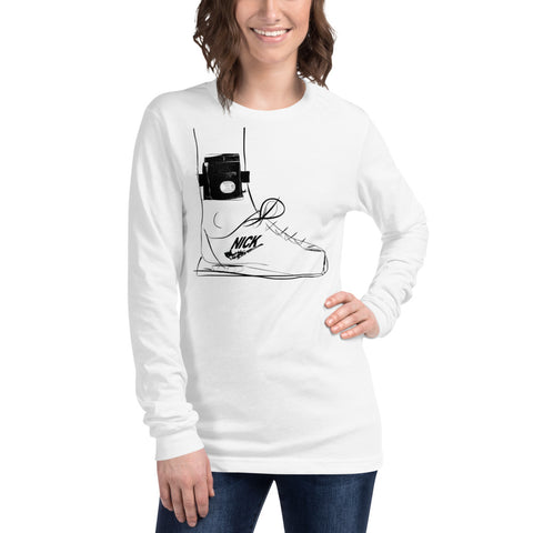 Reward Call. Unisex Long Sleeve Tee for Nicknickers Nn22 Collection
