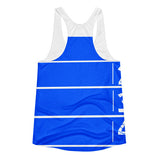 "Track" Women's racerback tank