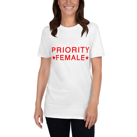Z Trump Collection PRIORITY FEMALE Nicknickers T-shirt