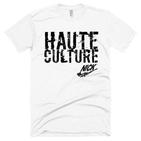 Haute Culture Black on white exclusive Unisex T-shirt