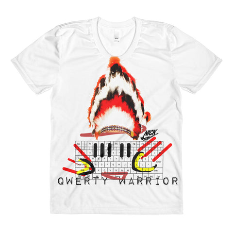 "Polyester QWERTY Warrior" Exclusive Nicknickers t-shirt