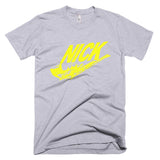 "The OG" Original Yellow Nicknickers logo t-shirt