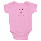 "Little Rackets" Exclusive Nicknickers Infant short sleeve one-piece