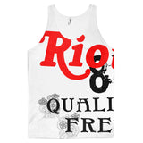 "Riot 1984" Quality Nicknickers. Classic fit tank top (unisex)