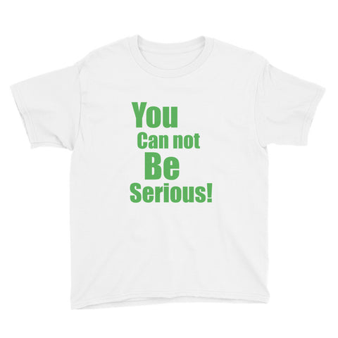 "Seriously?" Exclusive Nicknickers Youth Short Sleeve T-Shirt