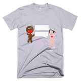 Barack Vs. Mitt Naked. Exclusive Limited Edition Nicknickers t-shirt