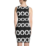 NO! In Midnight. Nicknickers Exclusive Sublimation Print, Cut & Sew Dress