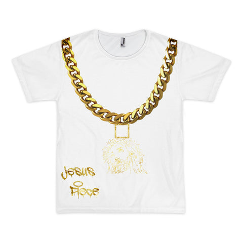 "Jesus Piece" all over Exclusive Nicknickers t-shirt (unisex)