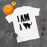 NICKNICKERS' Halloween, I am a pussy or a kitty cat or a black cate or I'm scuurrry T-shirt.