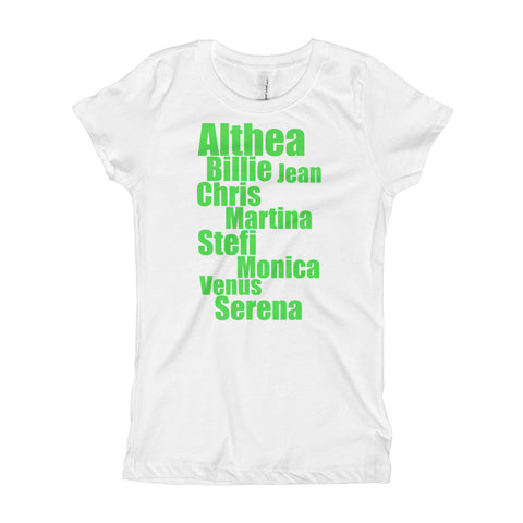 "The Women of Wimbledon" Exclusive Nicknickers. Girl's T-Shirt