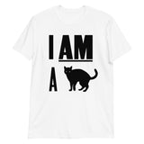 NICKNICKERS' Halloween, I am a pussy or a kitty cat or a black cate or I'm scuurrry T-shirt.