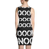 "No in midnight" Exclusive Nicknickers Sublimation print, Cut & Sew Dress