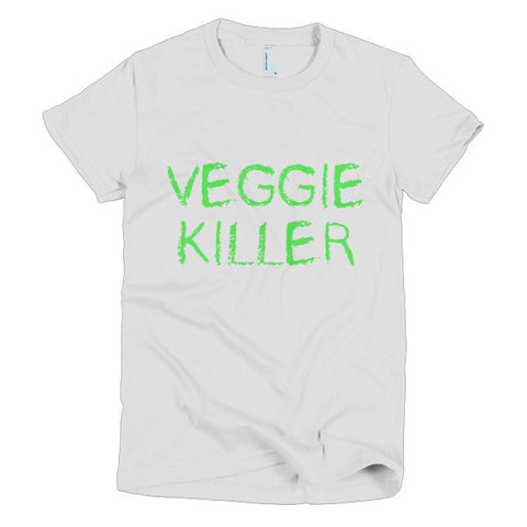"Veggie Killer" Short sleeve women's t-shirt