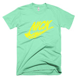 "The OG" Original Yellow Nicknickers logo t-shirt