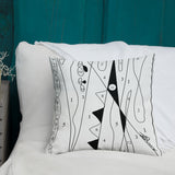 Paint By Numbers Pucci Pillow by Nixn Design