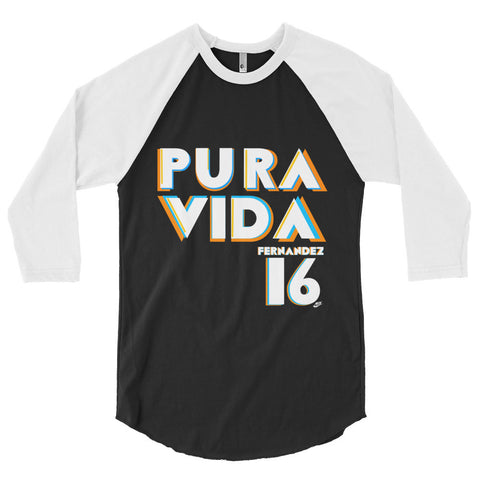 "Pura Vida" Exclusive Nicknickers 3/4 sleeve raglan shirt