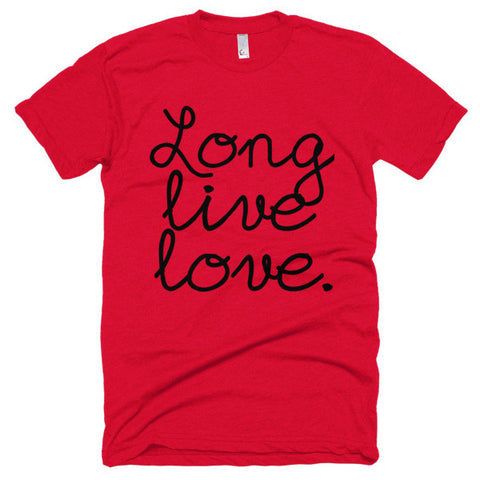 "Long Live Love" Exclusive Nicknickers... Short sleeve soft t-shirt