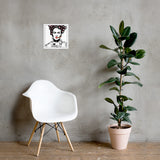 FRIDA KAHLO CHRONIC CURLERSFramed photo paper poster