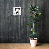 FRIDA KAHLO CHRONIC CURLERSFramed photo paper poster