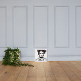 FRIDA KAHLO CHRONIC CURLERSFramed photo paper poster