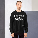 LGBTQIACDC ROCK HARD 50/50 NICKNICKERS SWEATER