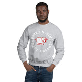 Broken Rims & Dirty Dreams White Elephant Unisex Sweatshirt