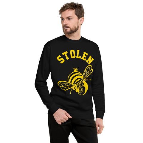 Bee. Stolen. Unisex Fleece Pullover for Nicknickers Nn22 Collection