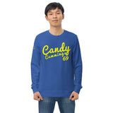 Baller Candy Cummings. Unisex organic sweatshirt for Nicknickers Nn22 Collection