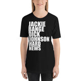 Jackie Bange Dick Johnson Nicknickers' Short-Sleeve Unisex T-Shirt